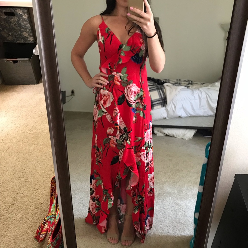 AFRM wrap dress NWT